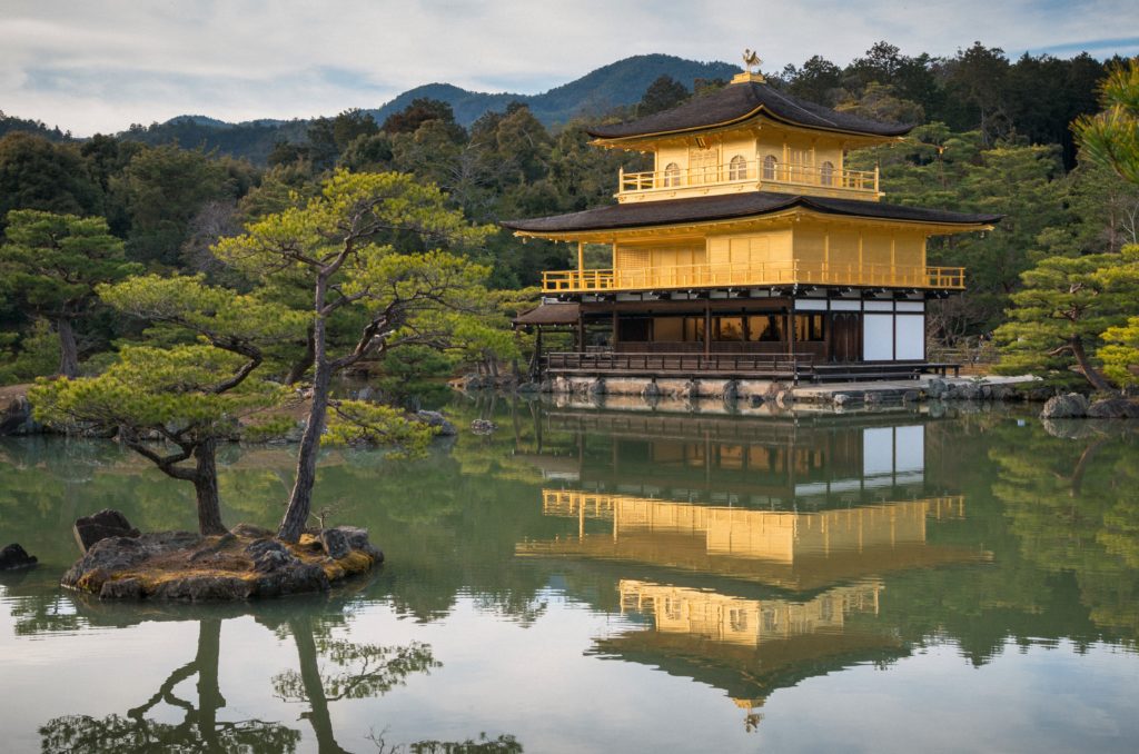 Kinkaku-Ji, der Goldene-Pavillon-Tempel