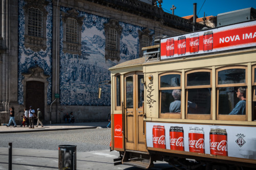 Straßenbahn in Porto